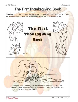 The First Thanksgiving Book